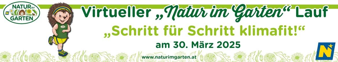 Virtueller „Natur im Garten“ Lauf 